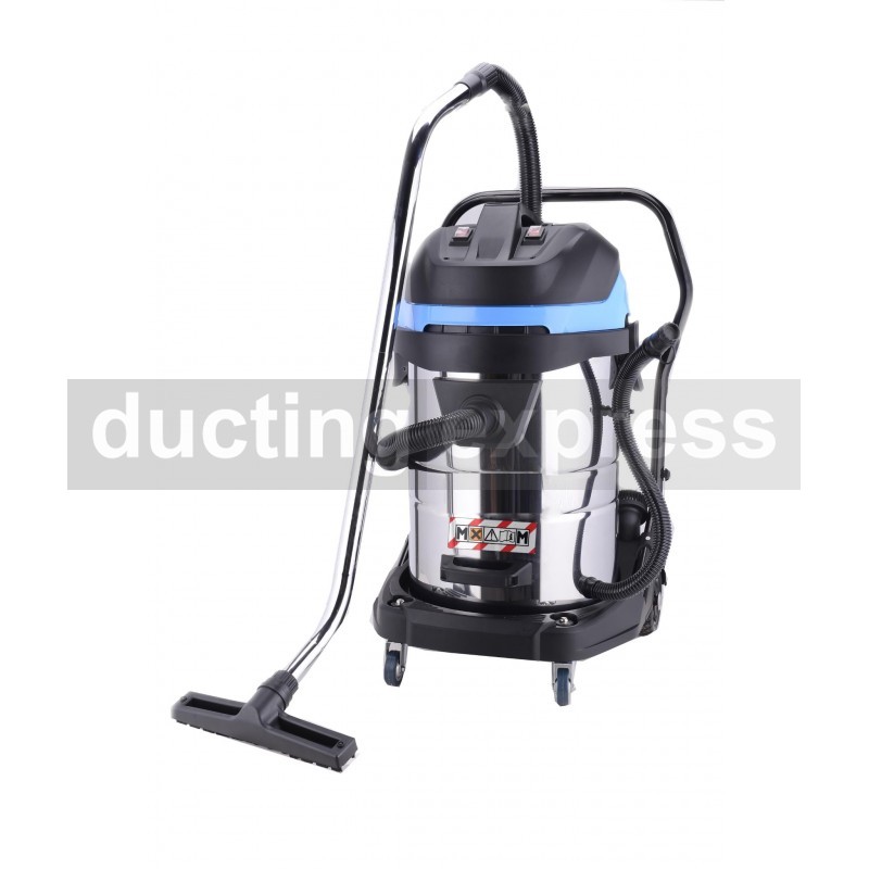 Wet & Dry Industrial Vacuum Cleaner DE80L Turbo XL S Ducting Express