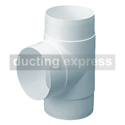 100mm Rigid Plastic T Piece