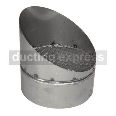 Bird Beak With Mesh 80mm - 304 Grade Stainless Steel