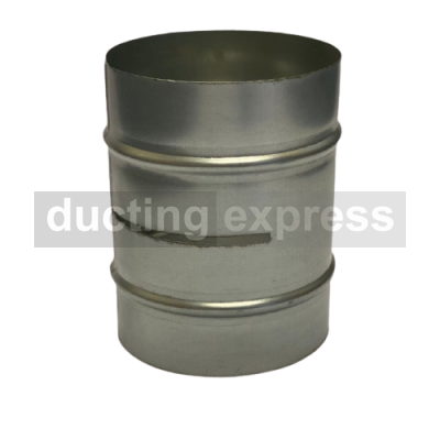 Blast Gate Damper Spiral & Flex Adapter 160mm Diameter