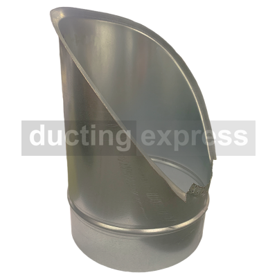 Cut In Collar Saddle 45 Degree 200mm