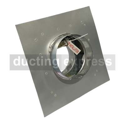 Fire Damper C/w Plate Frame 200 Diameter