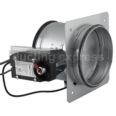 Flakt Woods Externally Resettable Fire Damper 100 Diameter - ETPR-E-1-100-01-1