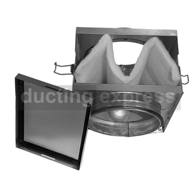 Inline Filter Box 100mm With EU3 Filter Media