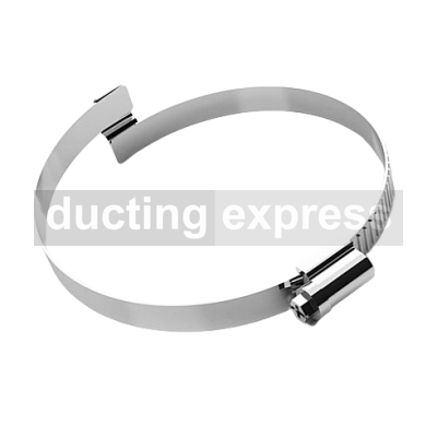 Left-Hand Screwable Hose Clamp 80mm Diameter - 530-080-0000