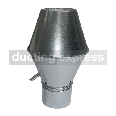 Swedish Cowl 160mm - 316 Grade Stainless Steel
