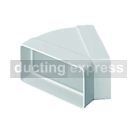 110 X 54mm Horizontal 45 Degree Bend