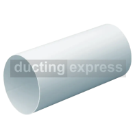 125mm Rigid Plastic Duct 2000mm Long