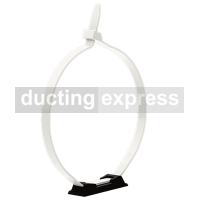 150mm Rigid Plastic Pipe Fixing Clip