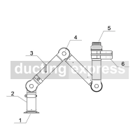 Nederman Bench Top Extraction Arm FX2 75 Original - 70602344