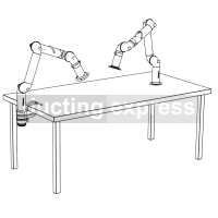 Nederman Bench Top Extraction Arm FX2 100 Original - 70604744