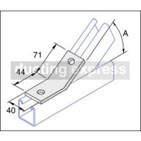 2 Hole 45 Degree Angles TS29