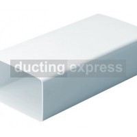204 X 60mm X 2000mm Long Rigid Plastic Ducting