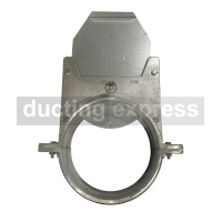 Blast Gate Damper 80 Diameter With Galvanised Steel Blade