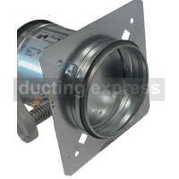 Flakt Woods Externally Resettable Fire Damper 125 Diameter - ETPR-E-1-125-01-1