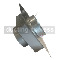 Fire Damper C/w Plate Frame 300 Diameter