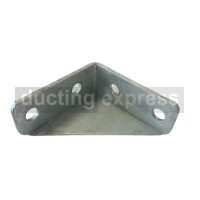 2x2 Hole 90 Degree Bracket With Gusset Plate