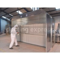 4.4 Meter Spray Booth 2.25m H 4.4m W 2.25m Deep