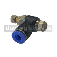 6MM X 1/8 BSPT Push In T-Elbow - NSEG06-01-0