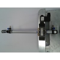 Pneumatic Blast Gate Dampers 400 Diameter With Galvanised Steel Blade