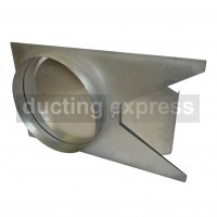 Blast Gate Damper 450 Diameter With Galvanised Steel Blade