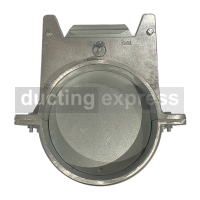 Blast Gate Damper 80 Diameter With Galvanised Steel Blade