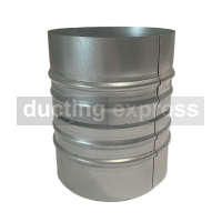 Blast Gate Damper Spiral & Flex Adapter 200mm Diameter