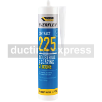 Brushed Steel Aluminium Fungicidal Silicon Sealant 295ml