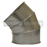 Express Duct 45 Degree Bend 224 Diameter
