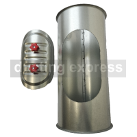 Express Duct Access Door Adapter 500 Diameter To Fit Access Door Large 400mm X 300mm
