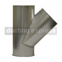 Express Duct T-piece 45 Degree 400 X 400 X 160