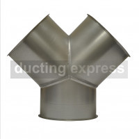 Express Duct Y-piece 45 Degree 400mm