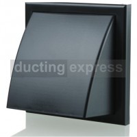 Gravity Shutter 100 Diameter With Cowl Black