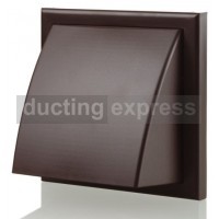 Gravity Shutter 100 Diameter With Cowl Brown