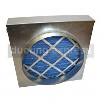 Inline Filter Box 160mm With G4 Filter Media