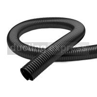 Light Duty Black PVC Flexible Ducting 63mm Diameter 10 Meter Lengths - 007577-063-0100