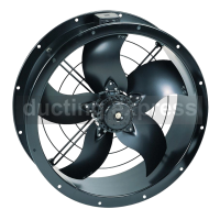 S&P Case Mounted Axial Fan TCBB/4 - 250 - 5705079700