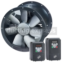 S&P Contra Rotating Case Mounted Axial Fan 3PH TCBTX2/4-500 With 1PH Frequency Inverter - 5605766600