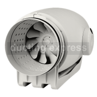 S&P Ultra Quiet Mixed Flow Duct Fan 125 Diameter - TD-350/125-100 Silent Ecowatt