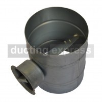 Single Blade Damper 80mm