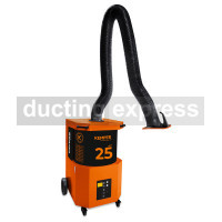 Kemper SmartFil Extraction Filter Unit With 3 Meter Flexible Extraction Arm 400V  - 3 Phase 64650101