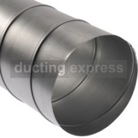 Spiral Duct X 3 Meters Long 80 Diameter - 304 Grade Stainless Steel