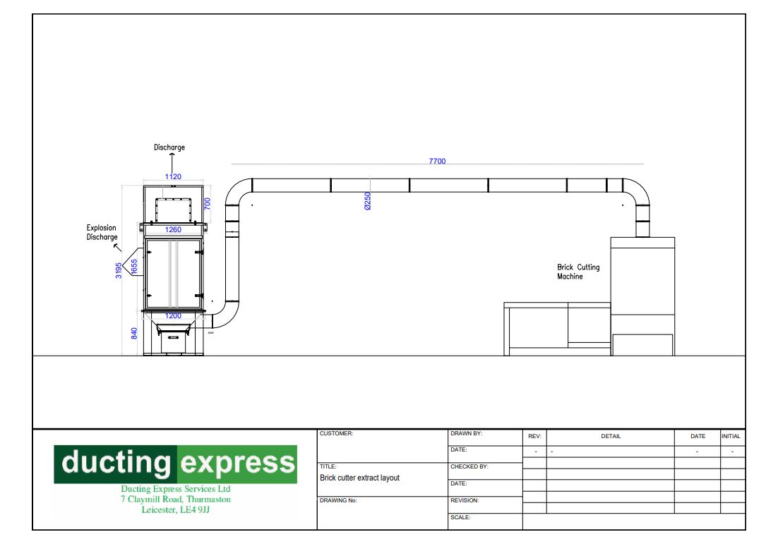 Brick Cutter Extract Layout