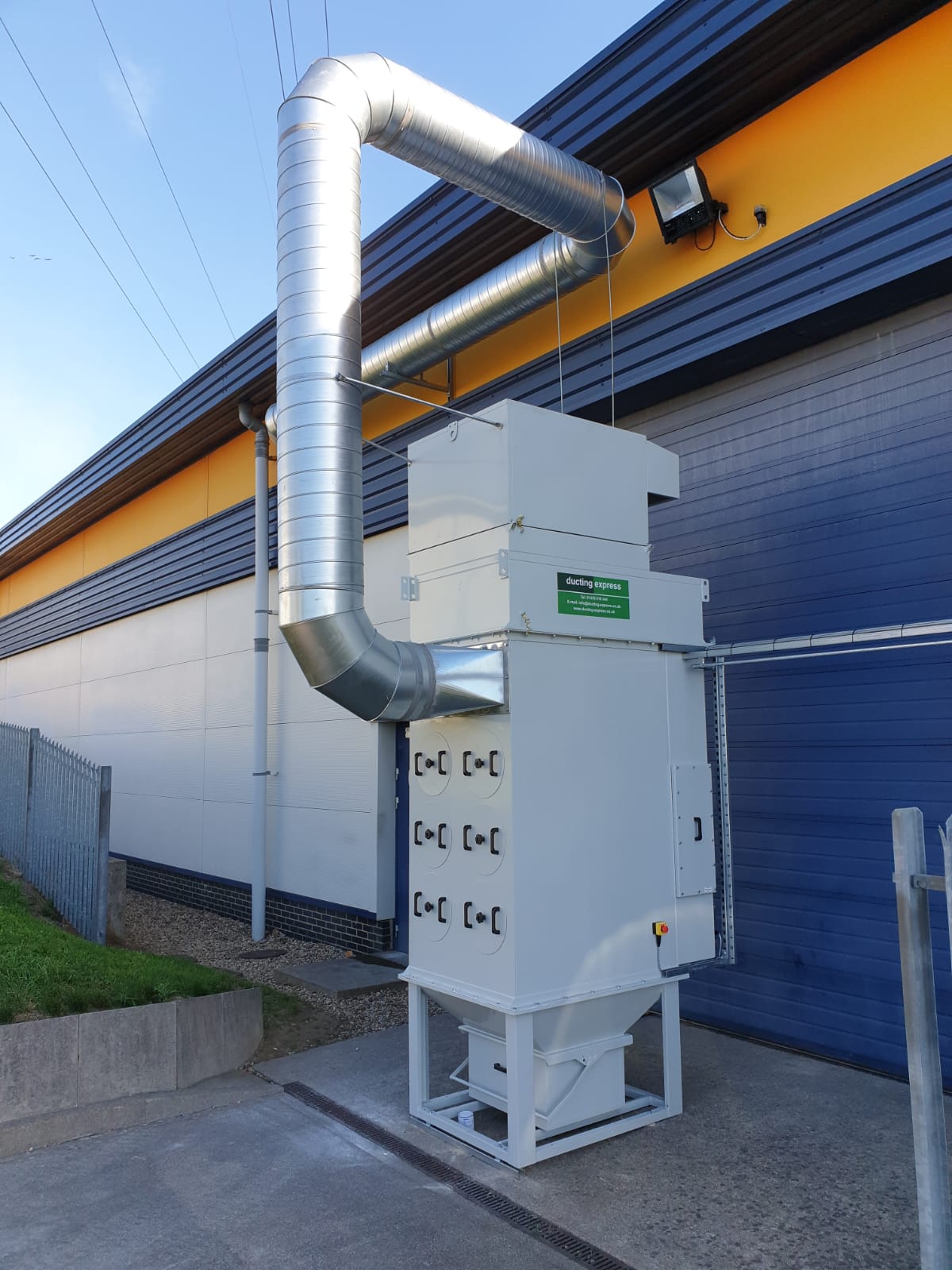 Dust Extraction System for Heidelberg Printing Press
