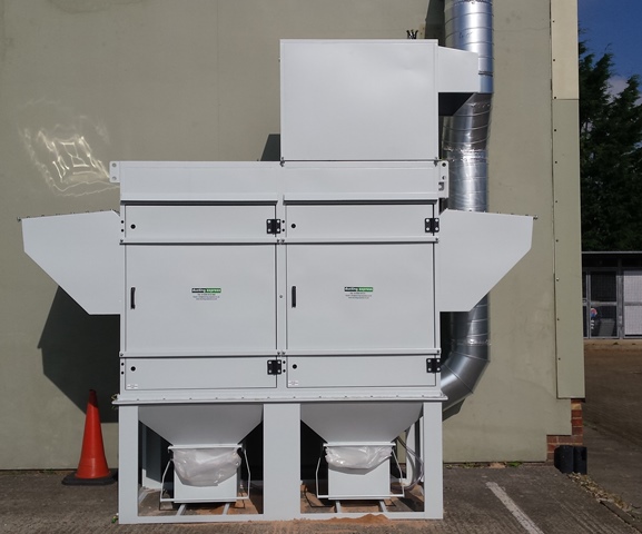 Twin Bin Extraction System for Wood Waste Extraction