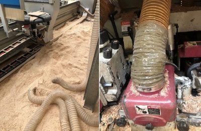 wood waste extraction systems - maintenance