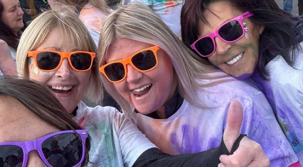 Ducting express at the Mid Wales 5km Colour Run (1)