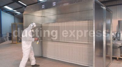 Spray booth